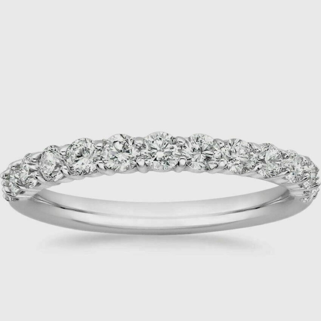 Diamond Ring  055 Ct Diamond  14k White Gold